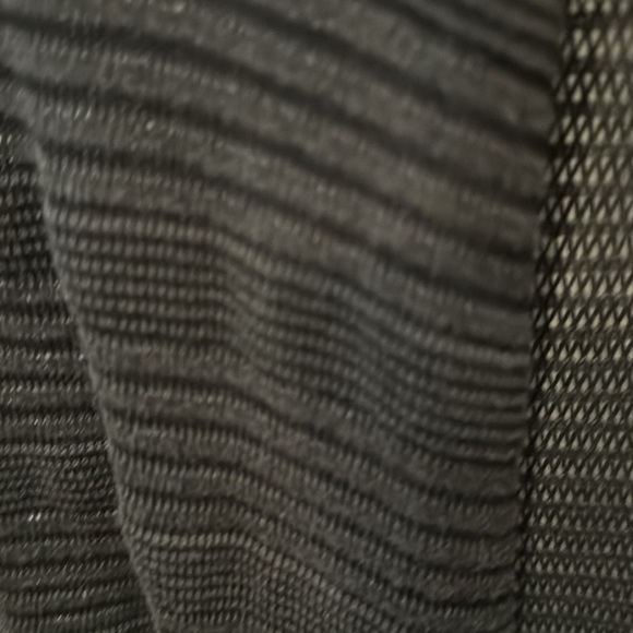 Eileen Fisher Silk Blend Open Weave Cardigan S | Lightweight Draped Gray Sweater - Picture 7 of 9